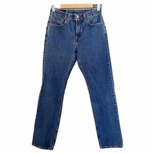 Vintage 90s Levi’s Jeans 505 Slim Fit Straight Leg Medium Wash Denim Size 29
